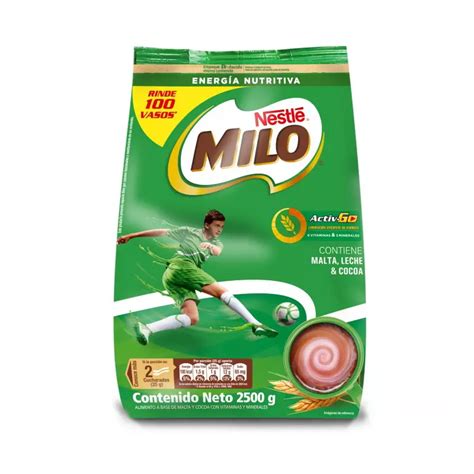 Milo en Polvo X 2500g .